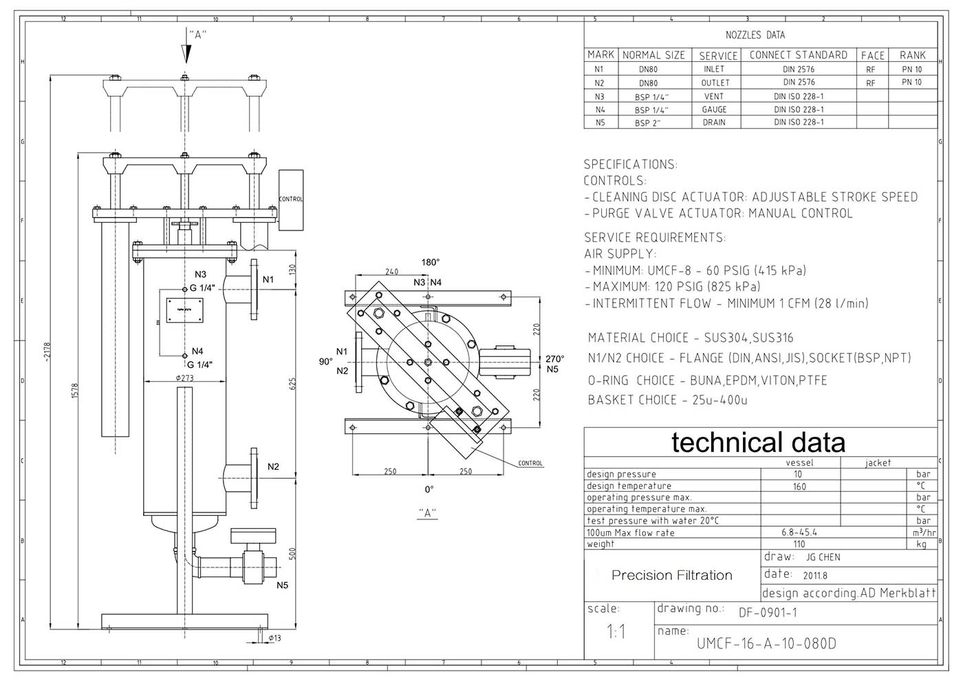 Mechanical Self Cleaning Filter Vessel10